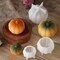 Halloween Pumpkin Silicone Mold for Candle(b)1.87 x 2.65 x 2.25 inches